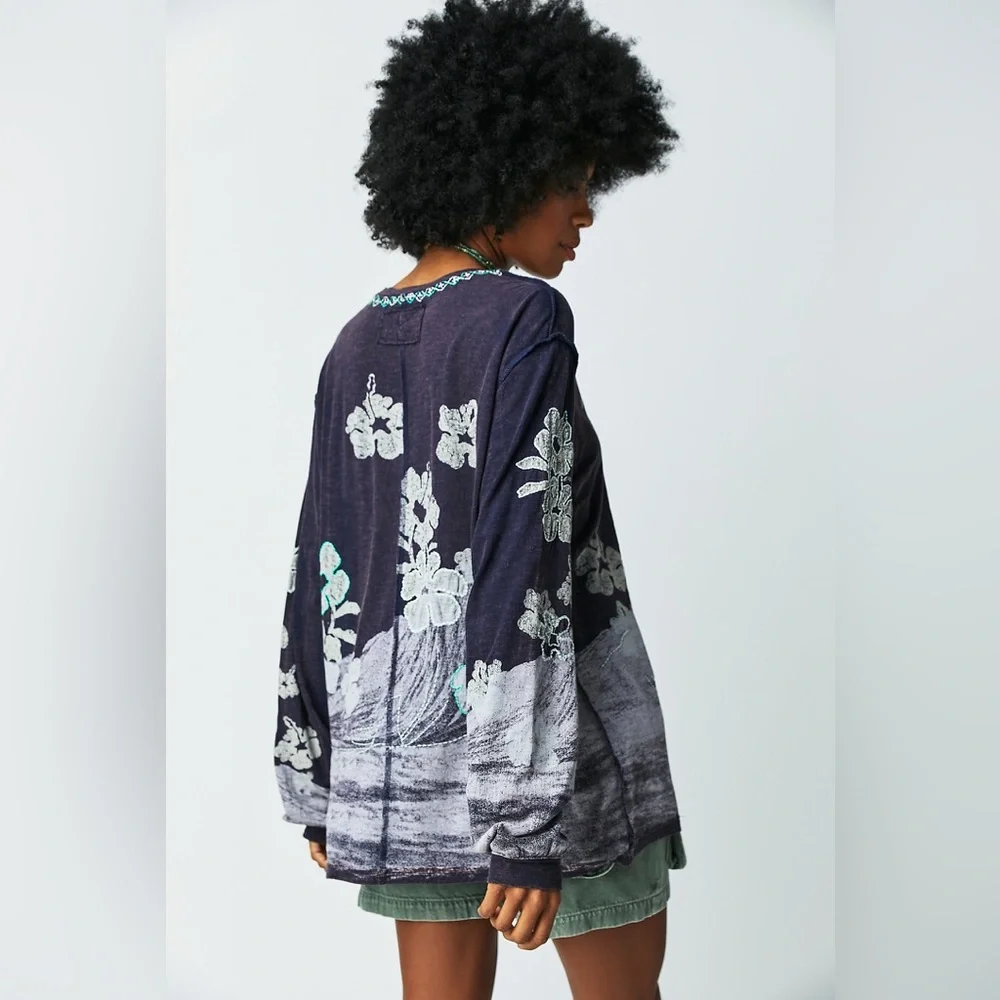 Free‎ People We The Free Chasing Waves Tee